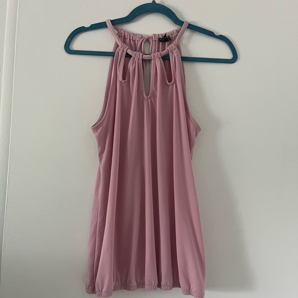Blush Halter Top